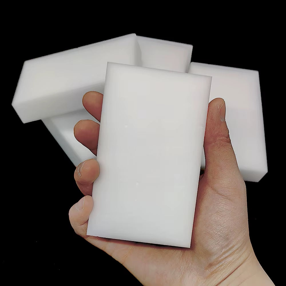 Transform Your Cleaning Routine with 1-100Pcs Magic Melamine Sponge Eraser - Ultimate Kitchen & Bathroom Cleaner!